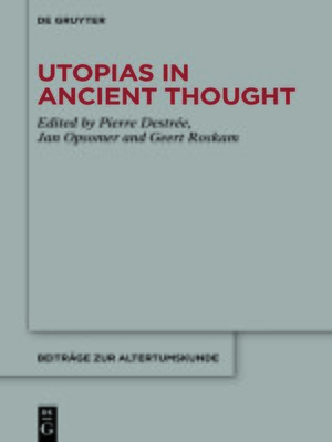 cover image of Utopias in Ancient Thought